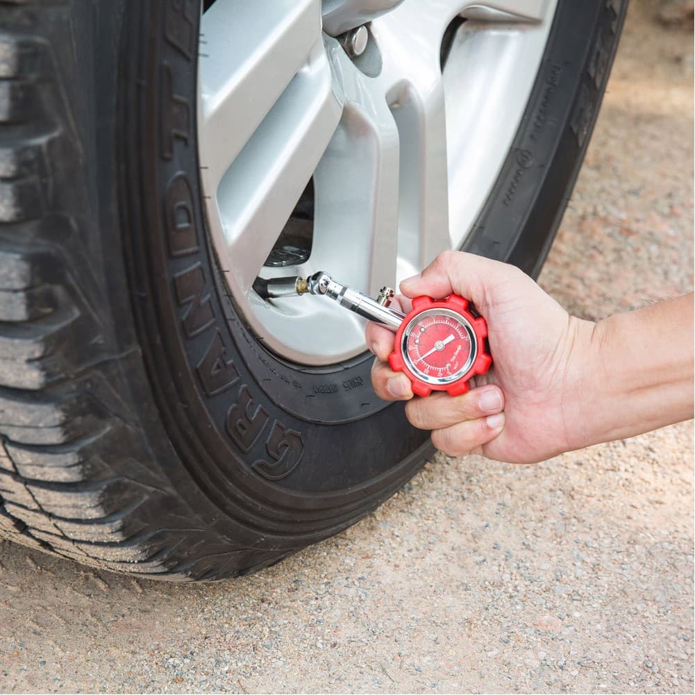 DPT, Air Pressure for Car, Silver, 100 Par