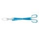 ALSANIDI, Charcoal tongs for grilling, Fire tong, Orang, Size 43 Cm
