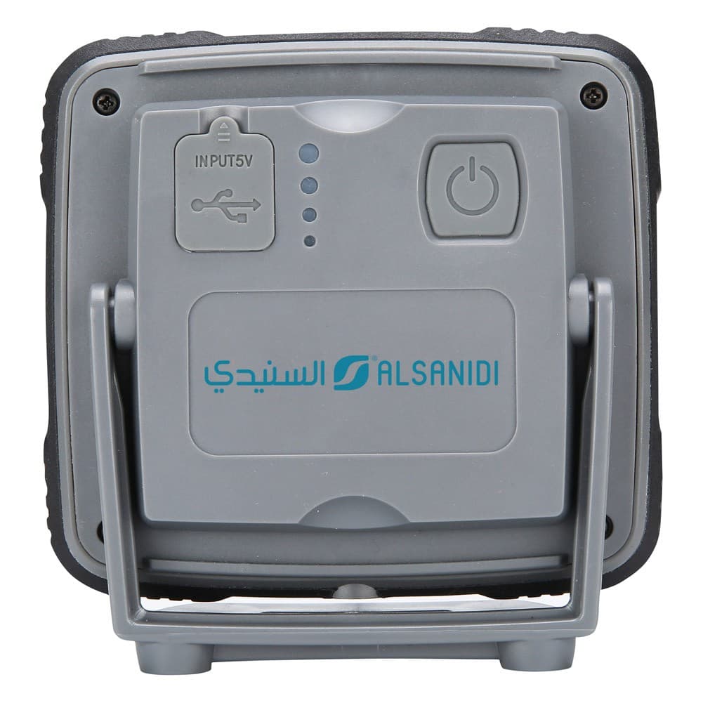 ALSANIDI, Camping lamp, Trips and emergency light, Gray, Size 11.1*11.3 Cm