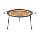 ALSANIDI, Dawar Alsa'ada, Trips grill, Black, Size 46.5 Cm