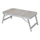 ALSANIDI, Foldable Aluminum Table, Foldable Table for Outdoor and Home Gardens, Beige, Size 30*50 Cm