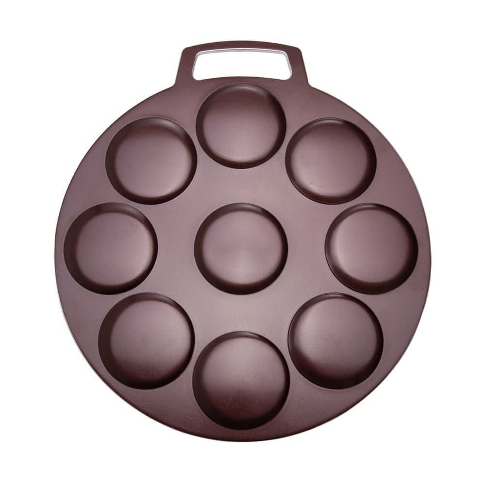 ALSANIDI, Pancake Saj, Crepe maker, Black, Size 40 Cm Thickness 6 ml