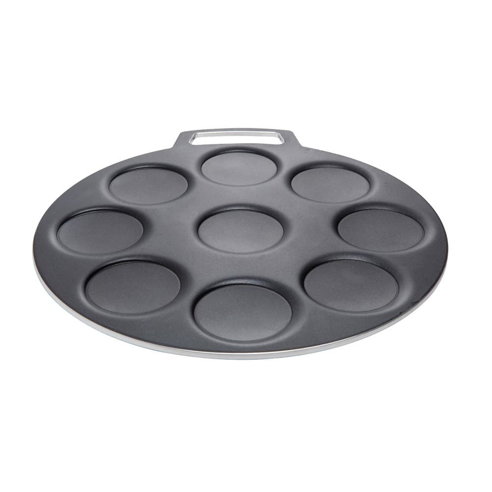ALSANIDI, Pancake Saj, Crepe maker, Black, Size 40 Cm Thickness 6 ml