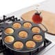 ALSANIDI, Pancake Saj, Crepe maker, Black, Size 40 Cm Thickness 6 ml