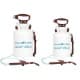 ALSANIDI, Portable Bidet for Outdoor Trips, White, capacity 4 L