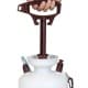 ALSANIDI, Portable Bidet for Outdoor Trips, White, capacity 4 L