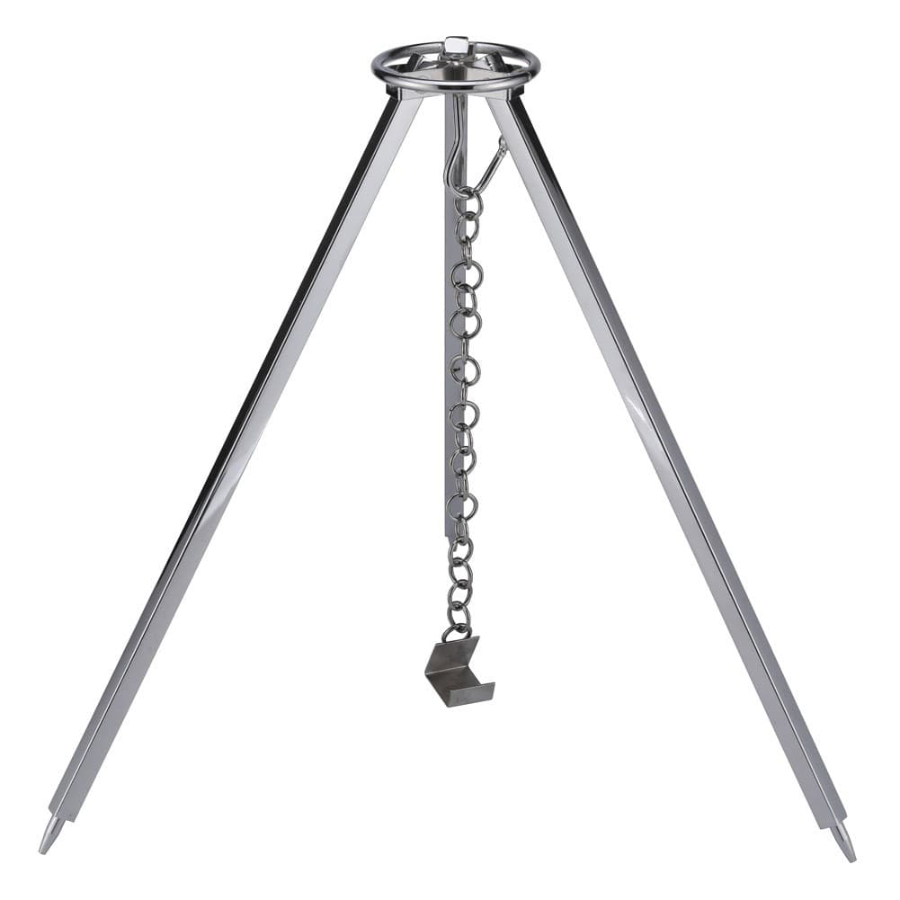 ALSANIDI, Stainless steel holder, Teapot holder, Silver, Size 50 Cm