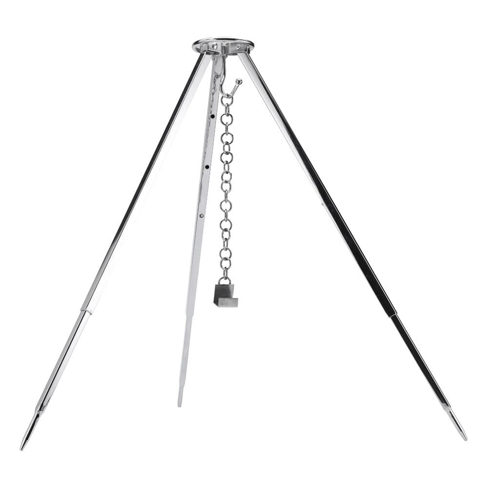 ALSANIDI, Stainless steel holder, Teapot holder, Silver, Size 50 Cm