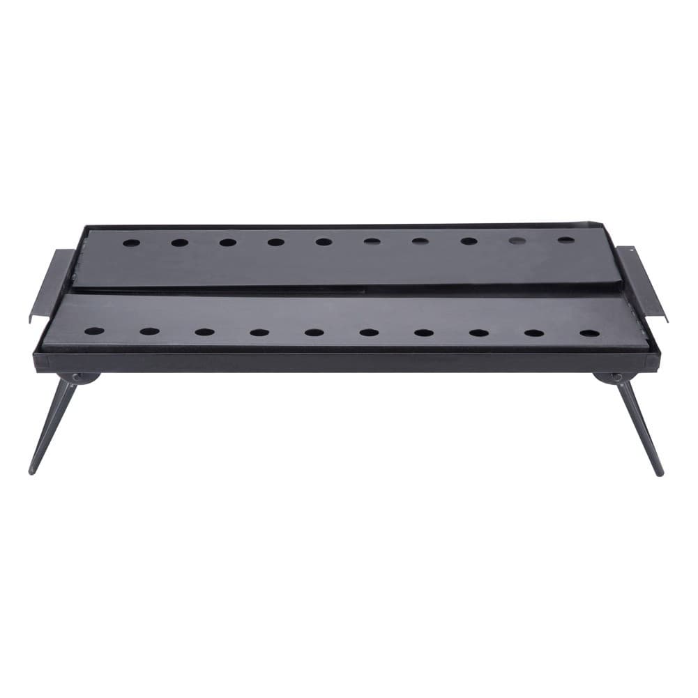 ALSANIDI, Charcoal grill for trips, Portable Charcoal Grill, Black, Size 30*55 Cm
