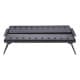 ALSANIDI, Charcoal grill for trips, Portable Charcoal Grill, Black, Size 30*55 Cm