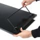 ALSANIDI, Charcoal grill for trips, Portable Charcoal Grill, Black, Size 40*70 Cm