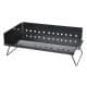 ALSANIDI, Charcoal grill for trips, Portable Charcoal Grill, Black, Size 40*70 Cm