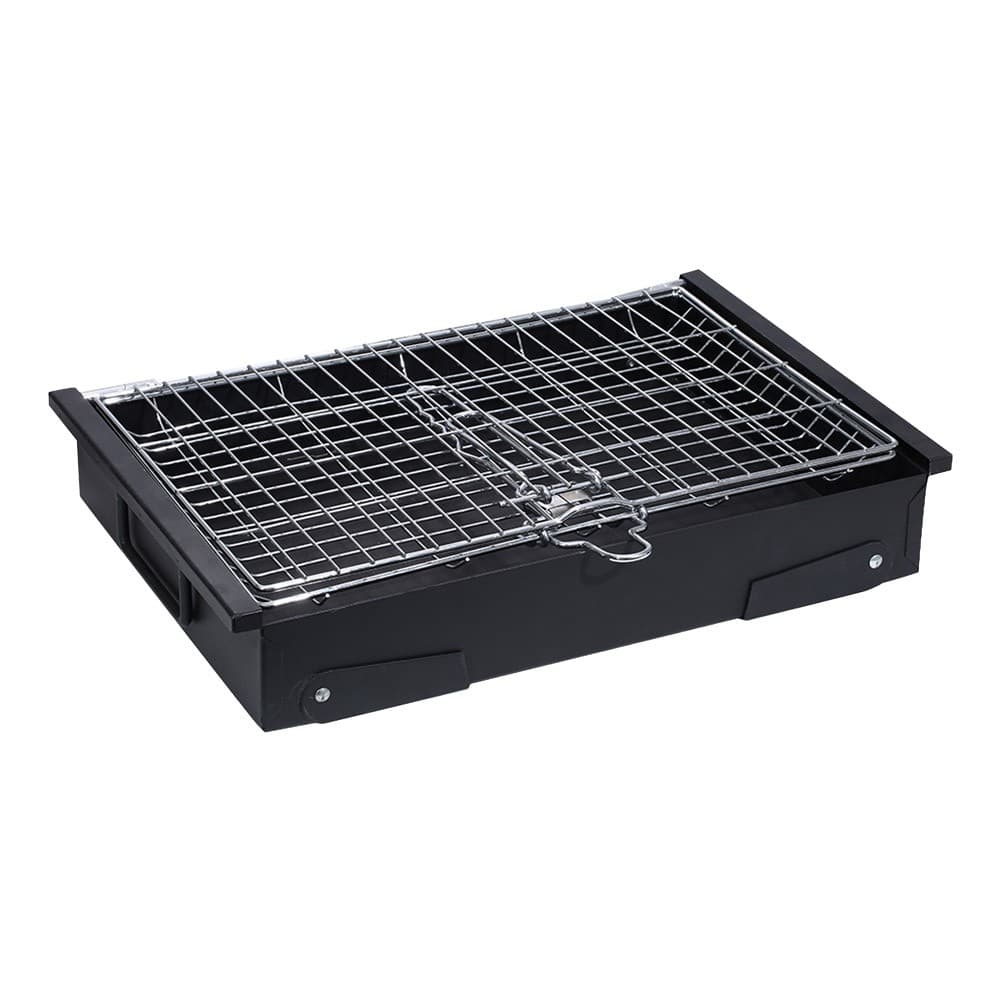 ALSANIDI, Charcoal grill for trips, Portable Charcoal Grill, Black, Size 35*50 Cm