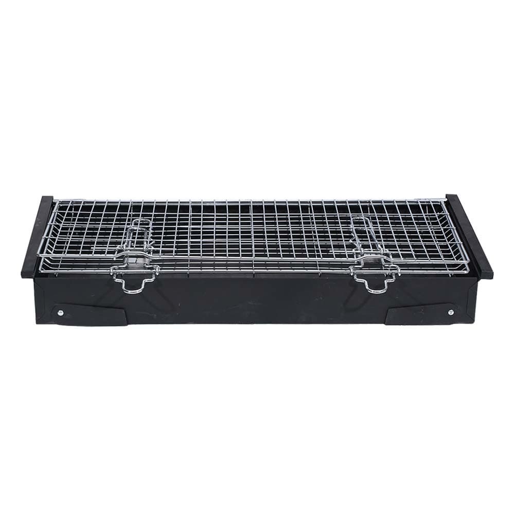ALSANIDI, Charcoal grill for trips, Portable Charcoal Grill, Black, Size 35*70 Cm