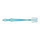 ALSANIDI, Charcoal tongs for grilling, Fire tong, Orang, Size 63 Cm