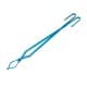 ALSANIDI, Charcoal tongs for grilling, Fire tong, Orang, Size 73 Cm