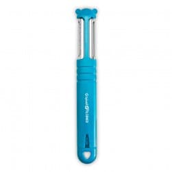ALSANIDI, Plastic fruit and Vegetables peeler, Potatoes peeler, Turquoise, Size 2.6*21.3 Cm