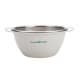 ALSANIDI, Stainless steel rice strainer, Rice, Vegetables and fruits strainer, White, Size 22 Cm