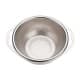 ALSANIDI, Stainless steel rice strainer, Rice, Vegetables and fruits strainer, White, Size 22 Cm