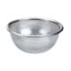 ALSANIDI, Stainless steel rice strainer, Rice, Vegetables and fruits strainer, White, Size 22 Cm
