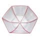 ALSANIDI, Al-Qatt Al-Asiri Foldable Mesh Lid for Food, Food Lid, Multicolored , Size 68 Cm