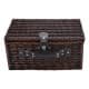 ALSANIDI, Wicker picnic bag, Tea and Coffee bag, Brown, Set 24 pcs