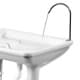 ALSANIDI, Camping and trip laundry, Camping and Travel Portable Sink, Beige, capacity 30 L Size 42*72*80 Cm