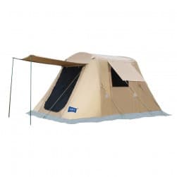 DPT, Air Cotton Tent for Trips, Inflatable Tent, Kaki Dark, Size 230*390*200 Cm