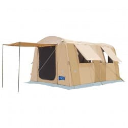 DPT, Air Cotton Tent for Trips, Inflatable Tent, Kaki Dark, Size 290*400*225 Cm