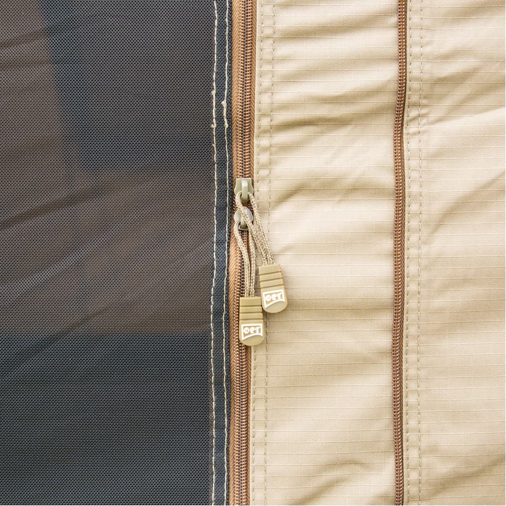 DPT, Air Cotton Tent for Trips, Inflatable Tent, Kaki Dark, Size 290*400*225 Cm