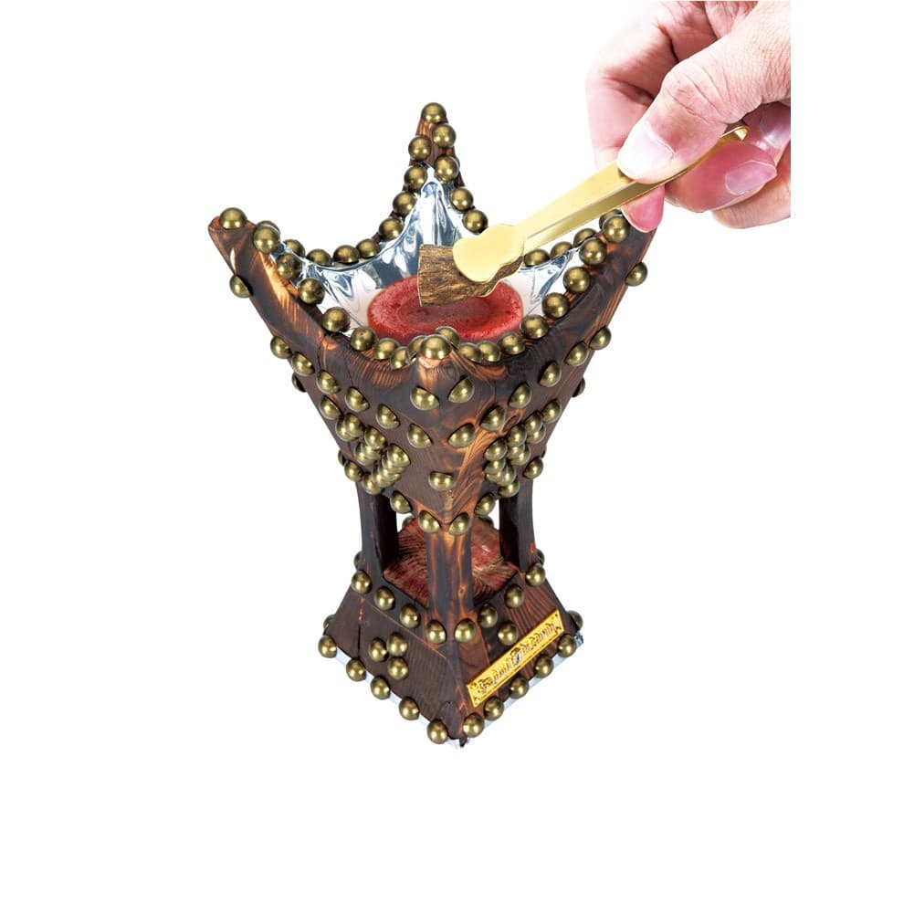 ALSANIDI, Traditional Incense Burner, Brown, Size 12*24.5 Cm