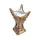 ALSANIDI, Traditional Incense Burner, Brown, Size 13*26 Cm