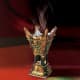 ALSANIDI, Traditional Incense Burner, Brown, Size 13*26 Cm