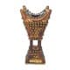 ALSANIDI, Traditional Incense Burner, Brown, Size 14*29.5 Cm