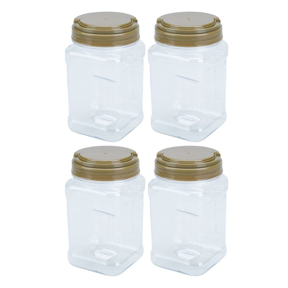 ALSANIDI, spices set Storage bag, Completed spices cans, Kaki, Set 6 pcs