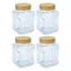 ALSANIDI, spices set bag, Completed spices cans, Kaki, Set 4 pcs