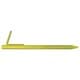 ALSANIDI, Galvanized Steel Tent Dowel, Pegs, Gold, Size 30 Cm Thickness 15 mm