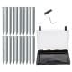 ALSANIDI, Tent Dowel set, Pegs, Silver, Set 20 pcs Size 23 Cm