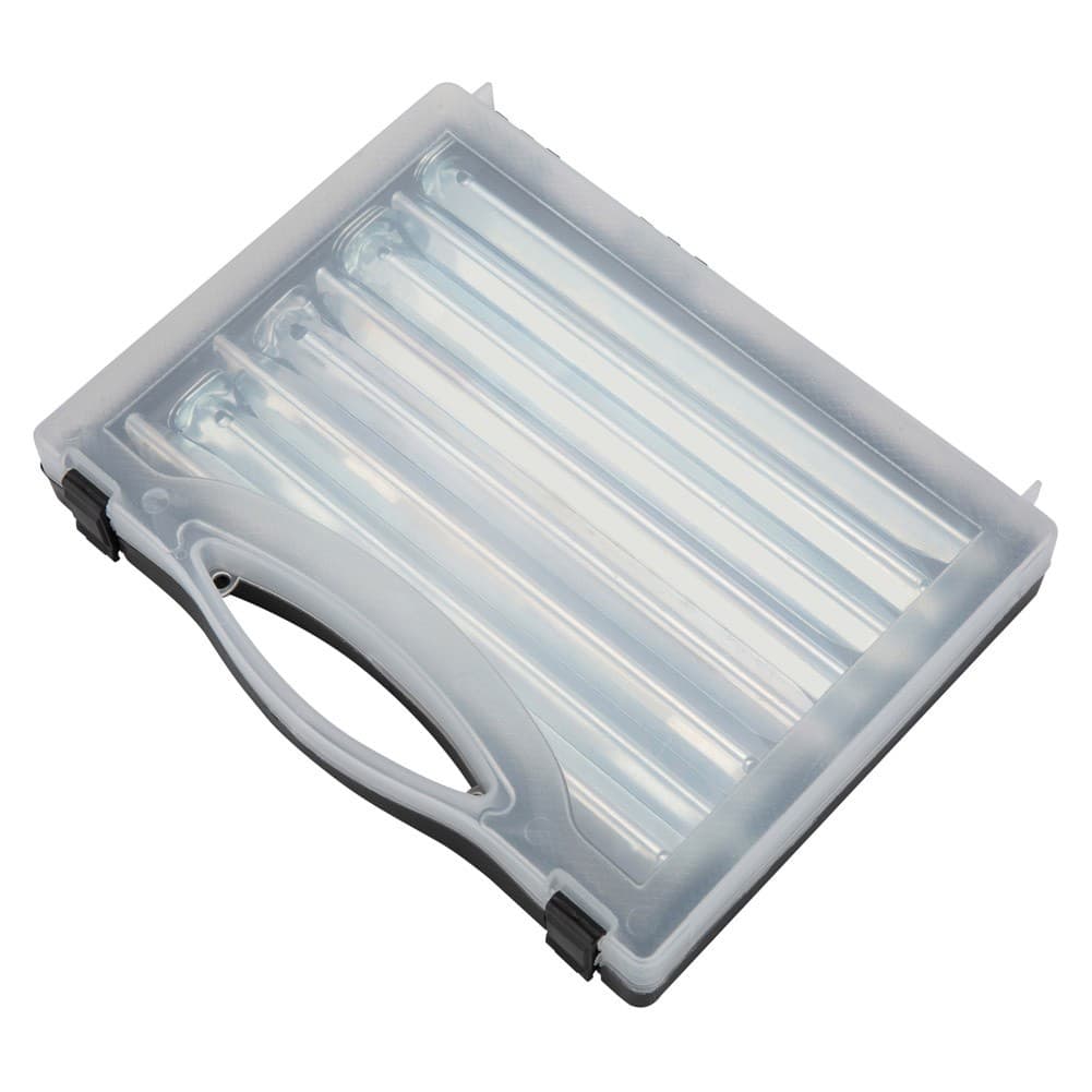 ALSANIDI, Tent Dowel set, Pegs, Silver, Set 20 pcs Size 23 Cm