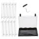 ALSANIDI, Tent Dowel set, Pegs, Silver, Set 20 pcs Size 23 Cm
