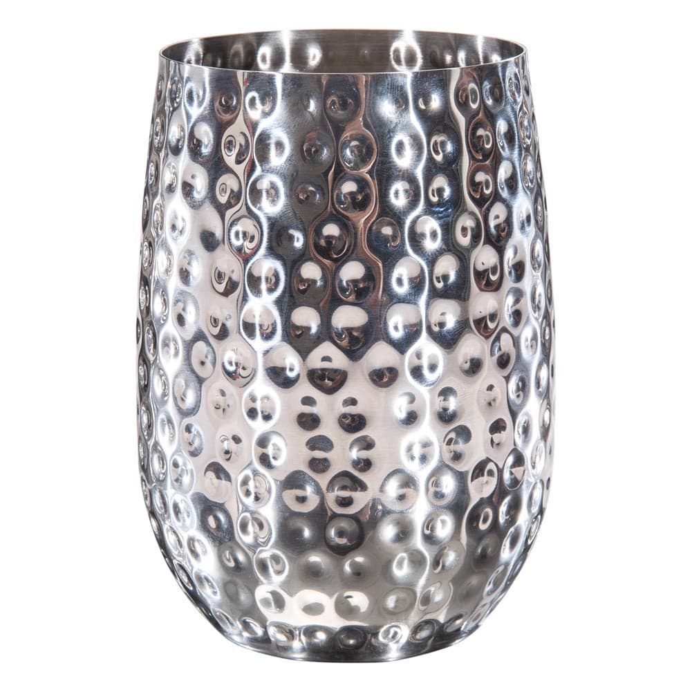ALSANIDI, Habb Al-Romman Stainless steel coffee and tea cup, Coffee cup for trips and travel, Silver, capacity 480 ml