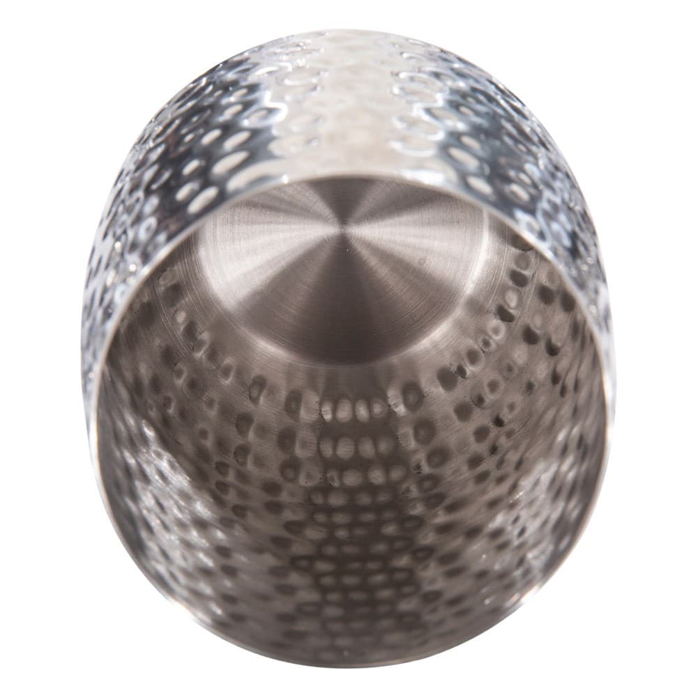 ALSANIDI, Habb Al-Romman Stainless steel coffee and tea cup, Coffee cup for trips and travel, Silver, capacity 480 ml