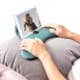 ALSANIDI, Pillow for smart devices, Mobile phone wrist pad, Green, Size 40*23*11 Cm