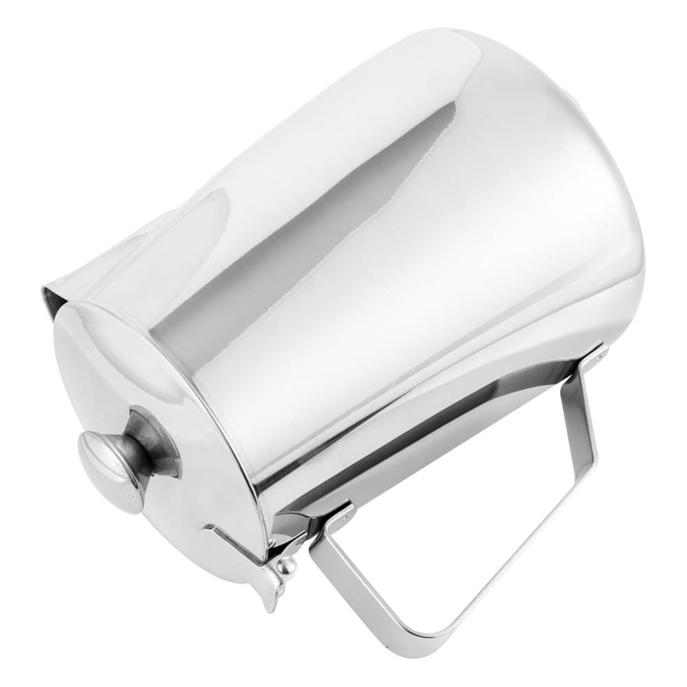 ALSANIDI, Stainless steel milk pot, Coffee pot, Silver, capacity 1.5 L