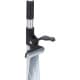 ALSANIDI, Foldable Metal Herb Fork for Cleaning, Silver