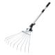 ALSANIDI, Foldable Metal Herb Fork for Cleaning, Silver