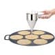 ALSANIDI, Stainless steel funnel, Silver, capacity 600 ml