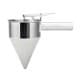 ALSANIDI, Stainless steel funnel, Silver, capacity 600 ml