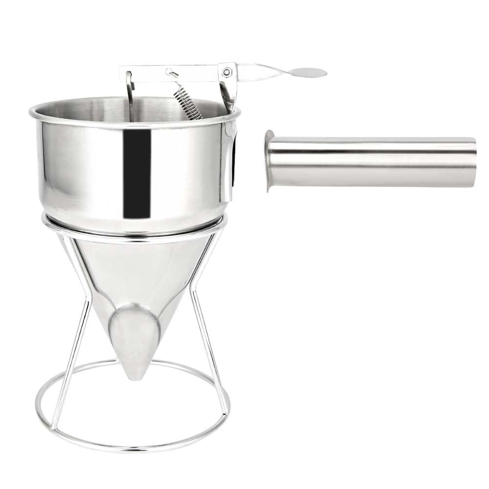 ALSANIDI, Stainless steel funnel, Silver, capacity 600 ml