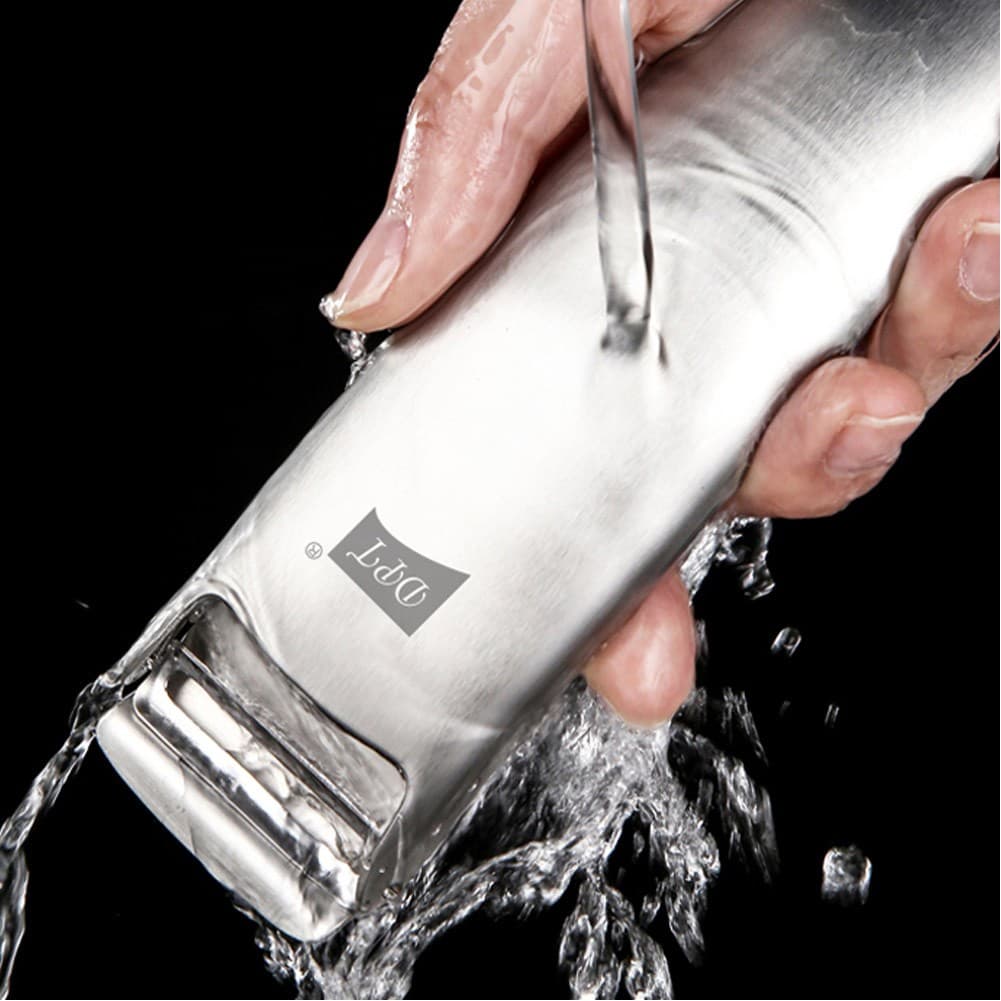 DPT, Plastic fruit and Vegetables peeler, Silver, Size 4.5*18.5 Cm